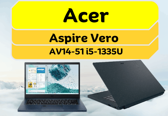 Acer Aspire Vero AV14-51 i5-1335U Featured Image