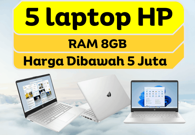 Featured image Laptop HP RAM 8GB