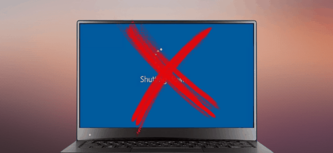 Ilustrasi Laptop Tidak Bisa di Shutdown
