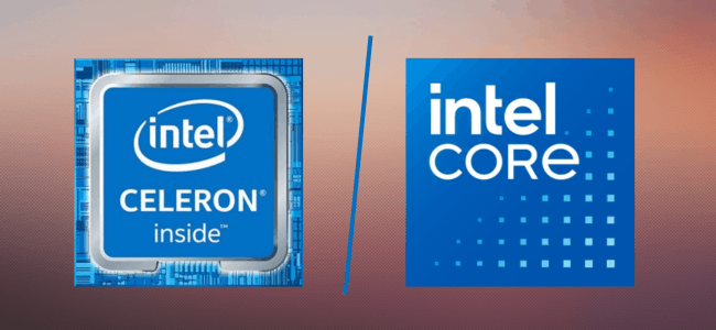 Ilustrasi Perbedaan Intel Celeron dan Intel Core