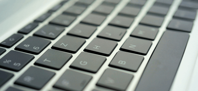 Ilustrasi keyboard laptop